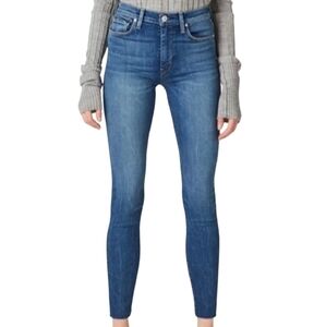 Hudson Barbara High Waist Super Skinny Ankle Jean 24 NWOT